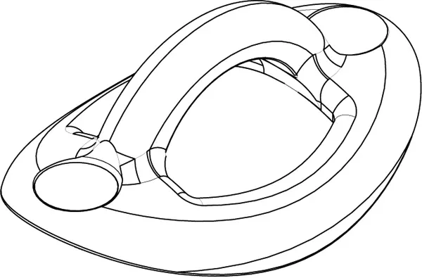 Oval Rope EyeCurved Coping